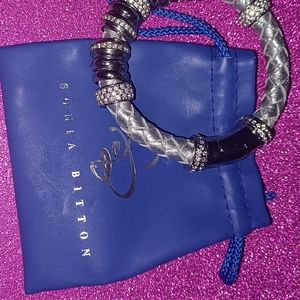 Sonia Bitton rope charm silver bracelet